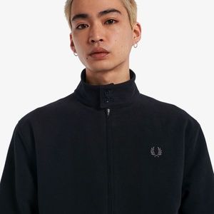 Fred Perry - Moleskin Jacket in Black J4872 - Size Medium - MSRP $400 - NWT